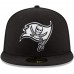 Men's Tampa Bay Buccaneers New Era Black B-Dub 59FIFTY Fitted Hat 2513416